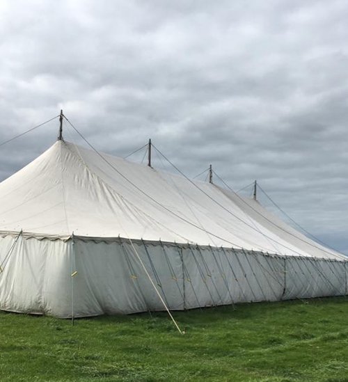 Traditional CanvasPole Marquee
