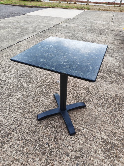 21x Granite Tops On Cruciform Bases