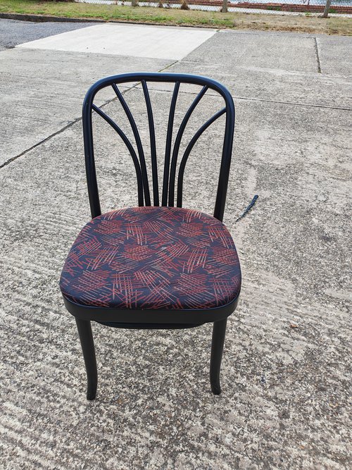 40x Black Cane Frame Chairs For Sale