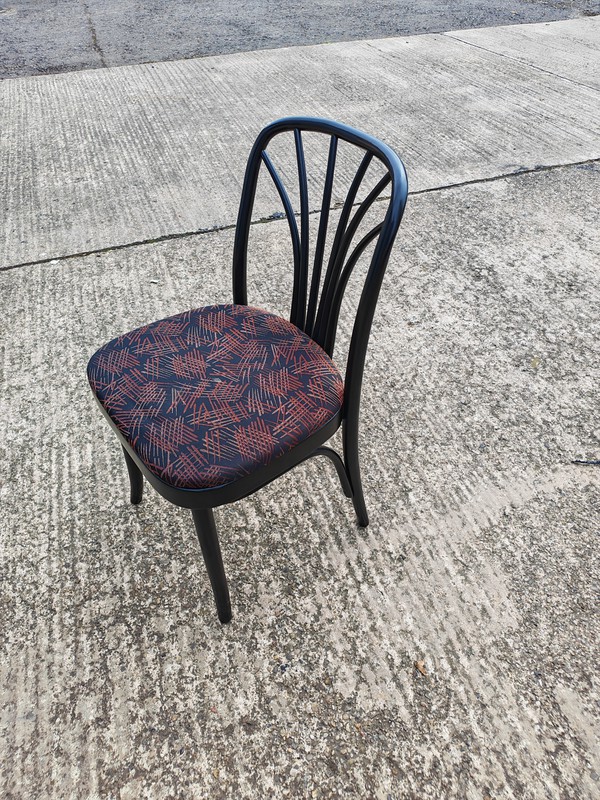 Second Hand 40x Black Cane Frame Chairs