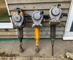 3x Wacker Peg Drivers For Sale