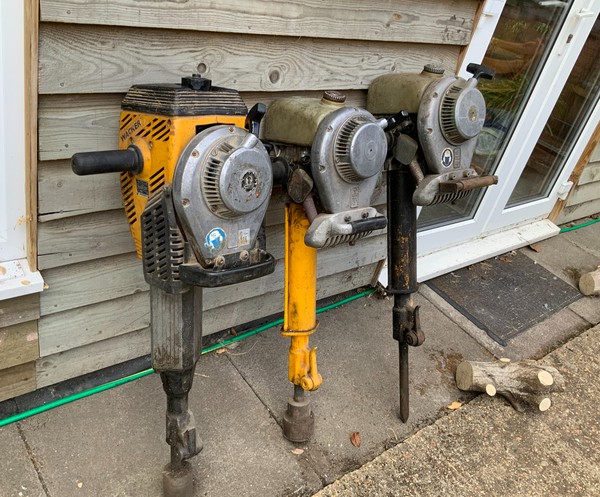 Second Hand 3x Wacker Peg Drivers Second Hand 3x Wacker Peg Drivers