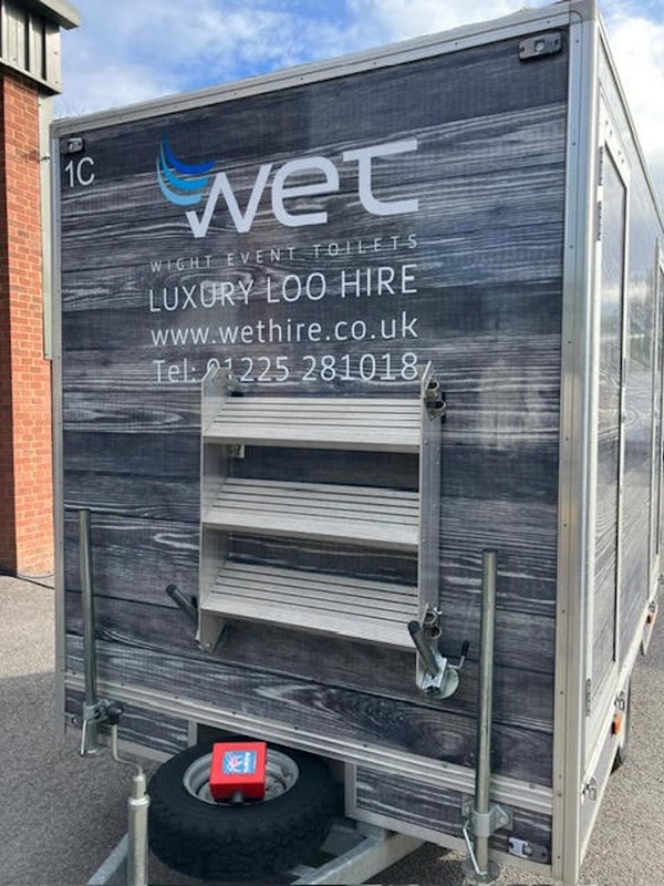 1+1 Luxury Toilet Trailer for sale
