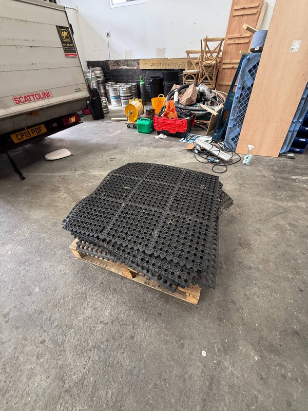 Plastic flooring
