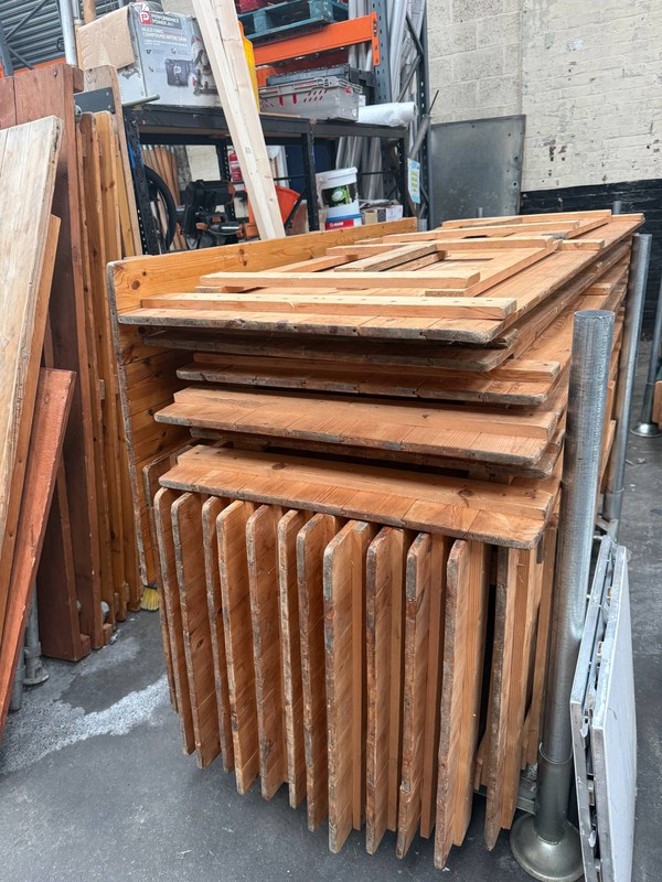 Trestle tables
