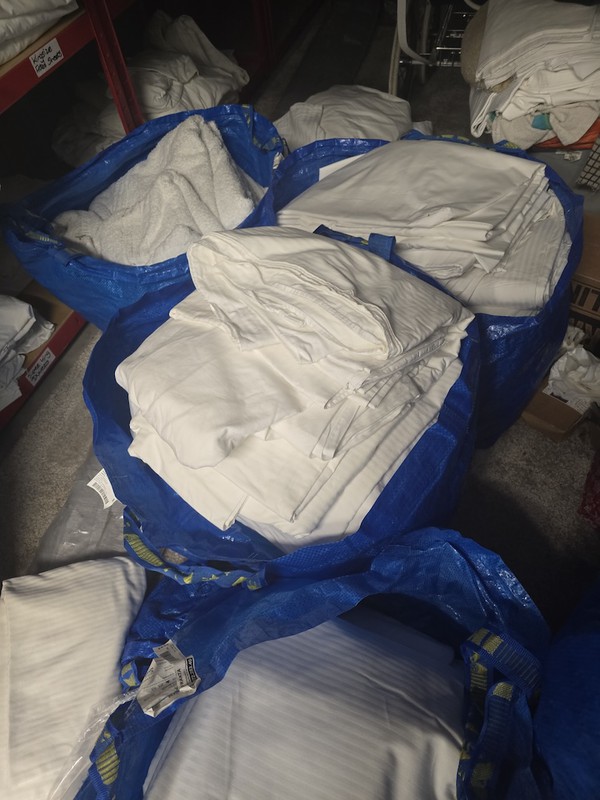 Used Bed Linen & Towels