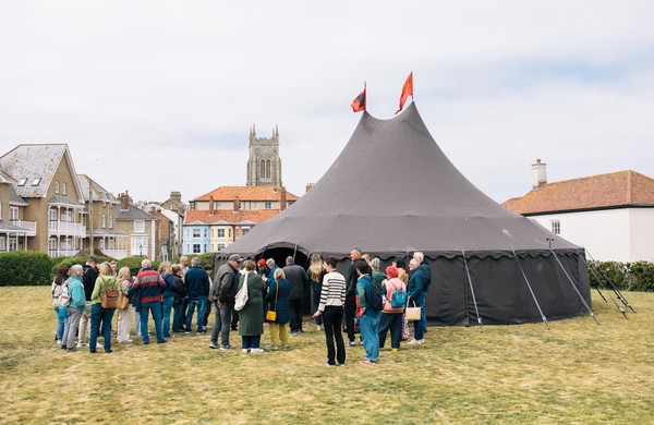 Big Top Marquee With Flooring For Sale