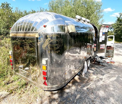 Airstream style catering trailer for sale