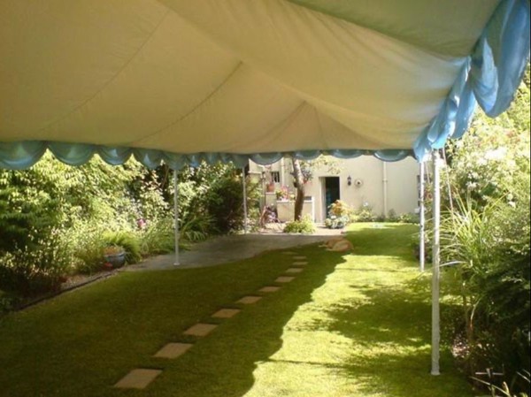 White marquee lining for sale
