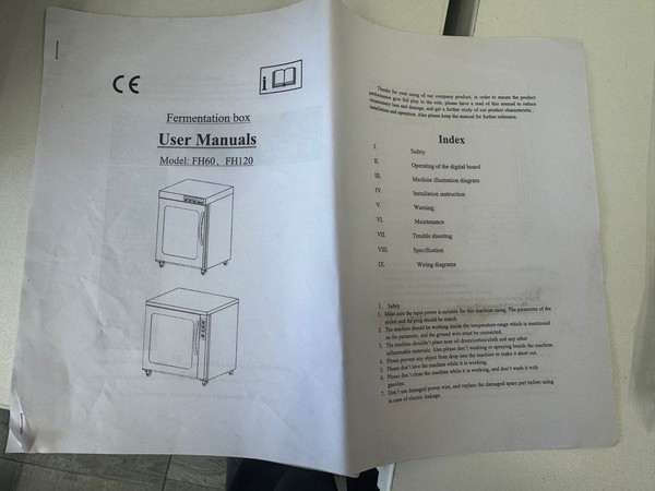 Adexa Fermentation box FH60 Adexa Fermentation box FH60