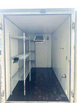 Second hand fridge trailer for sale