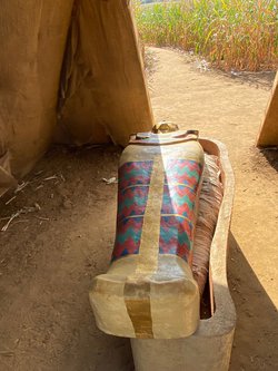 Egyptian Tomb With Mummy For Sale