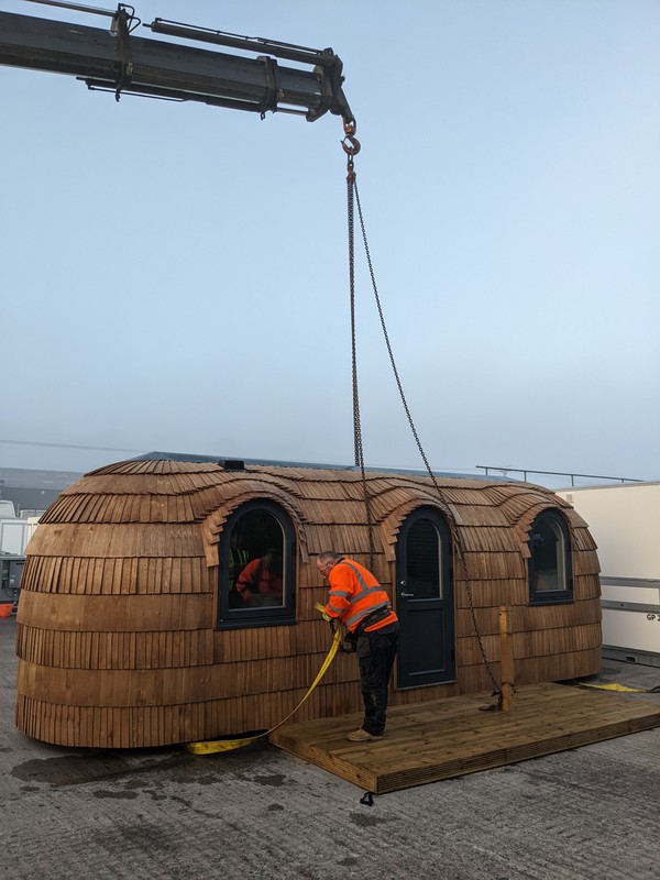 Pod for glamp site for sale