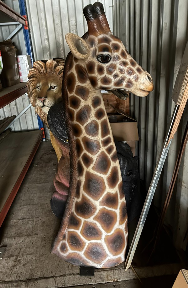 Second Hand Giraffe Head Prop Second Hand Giraffe Head Prop