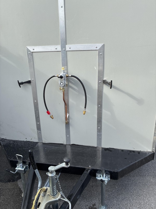 catering trailer with equipment