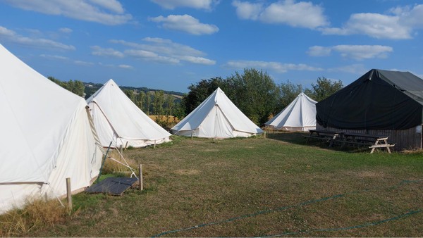 High Class Camping Glamping Retirement sale