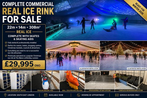 Real ice rink for sale