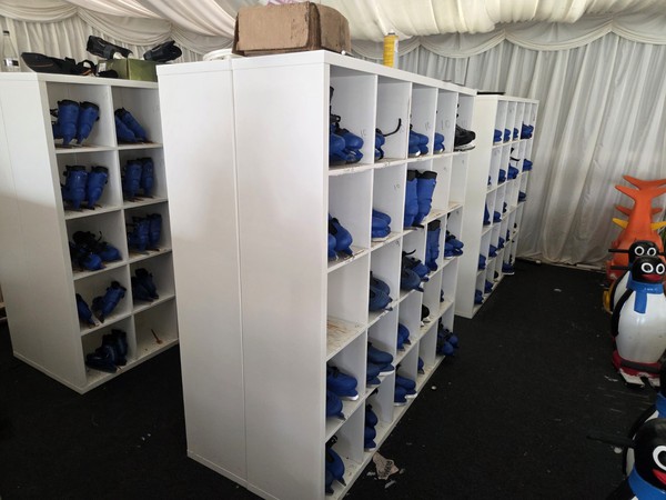 Ice skate storage Ice skate storage