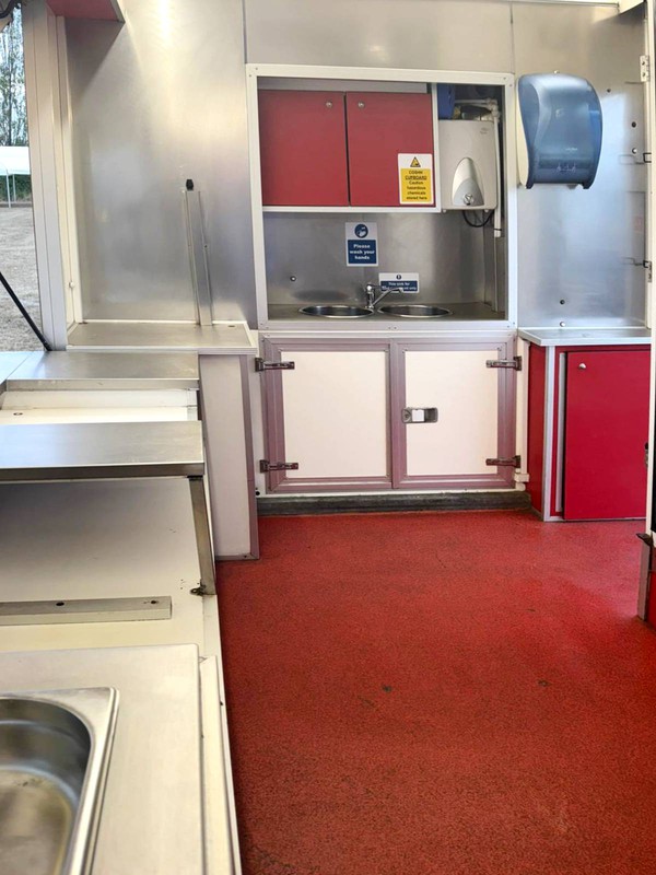 Burger catering trailer for sale