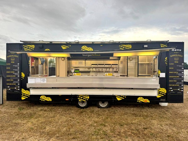 Large catering trailer for sale
