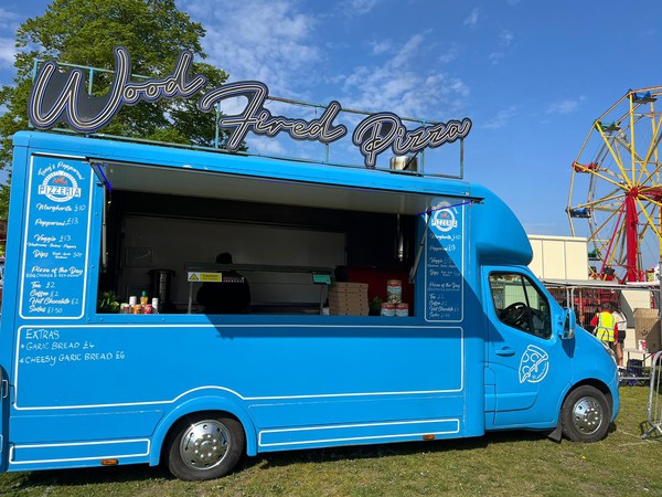 Wood Fired Pizza Van for sale