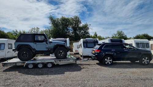 WoodFord Flatbed Car Transport Trailer For Sale