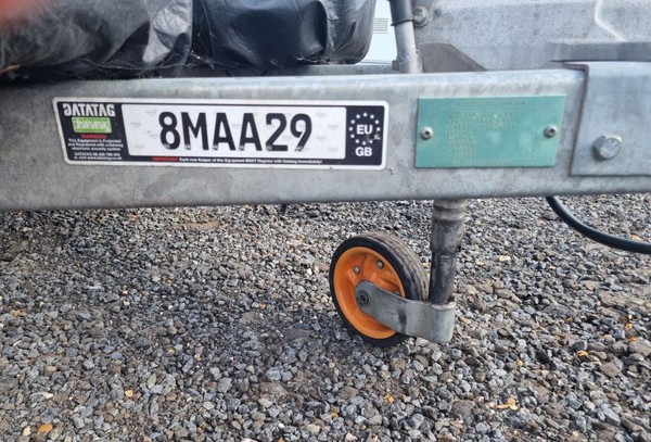 Used WoodFord Flat Bed Trailer