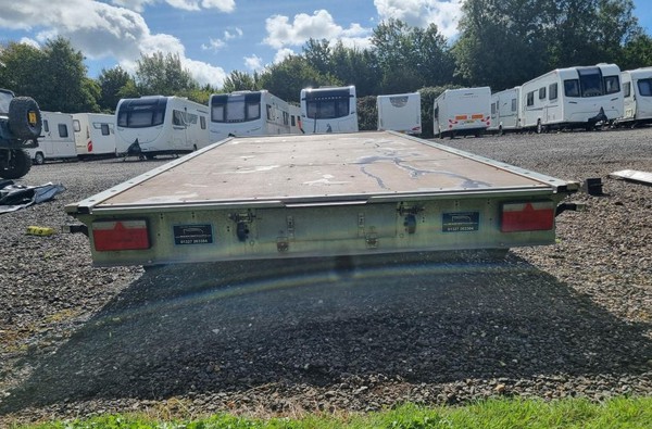 Used WoodFord Flatbed Car Transport Trailer