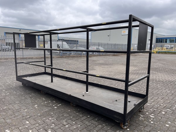 Storage Rack is 4m long, 1.83m high and 1.15m wide Storage Rack is 4m long, 1.83m high and 1.15m wide