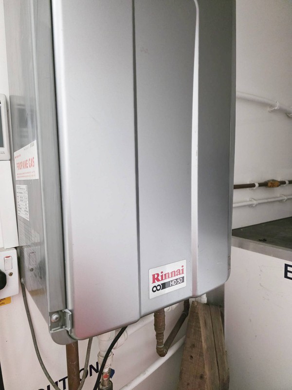 Rinnai gas boiler