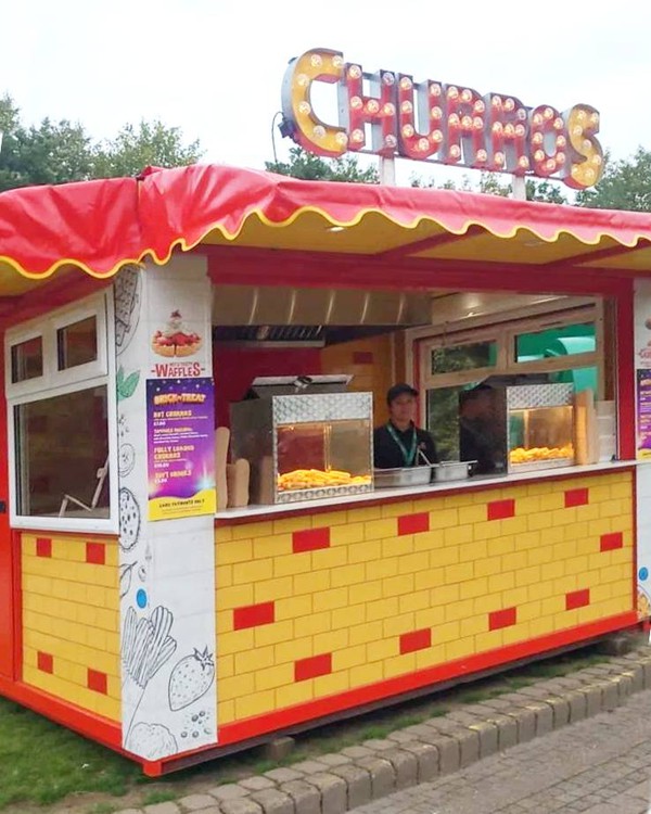 Portable container catering unit Portable container catering unit