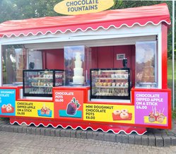 Food stall for theme park