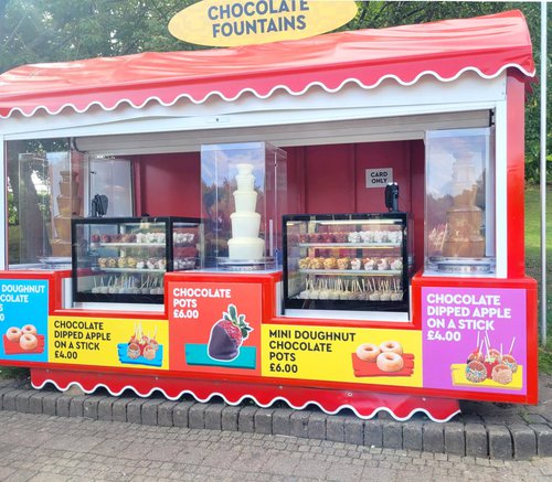 Food stall for theme park
