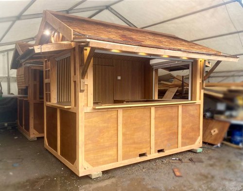 Wooden catering hut  for sale