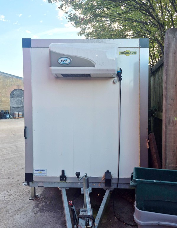 Humbaur mobile fridge / freezer trailer Humbaur mobile fridge / freezer trailer