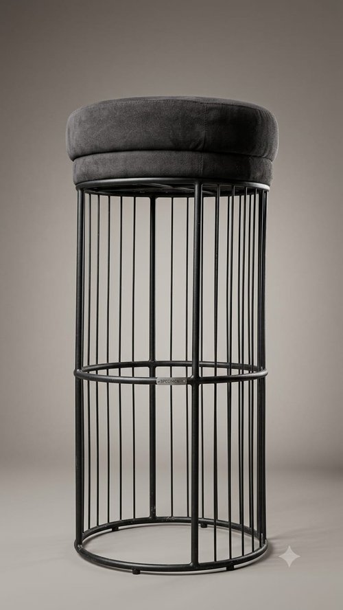 Round wire bar stool for sale