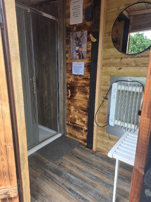 Glamping Site Toilet / Shower Block