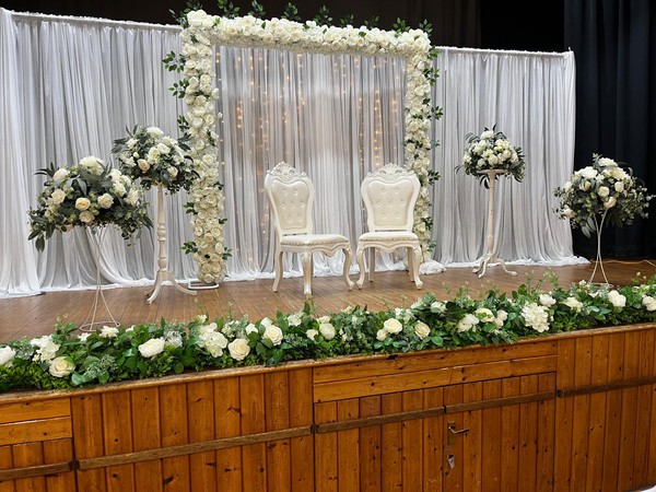 Bride and groom chairs Bride and groom chairs