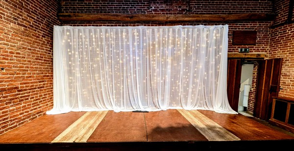 Star cloth back drop Star cloth back drop