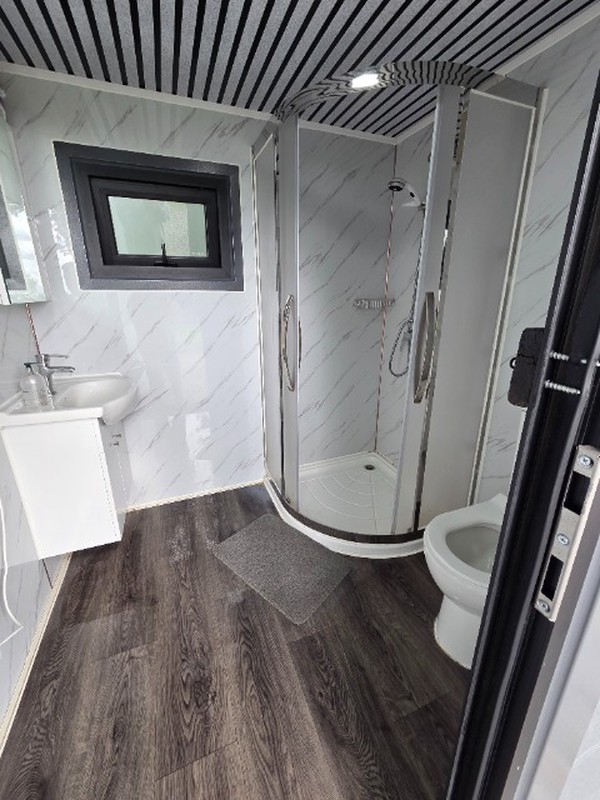 Toilet / Shower Block Interior Toilet / Shower Block Interior