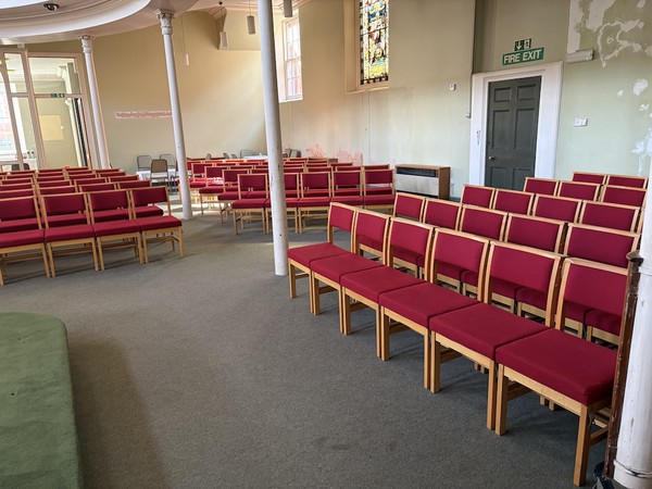 Red Church Chairs for sale Red Church Chairs for sale