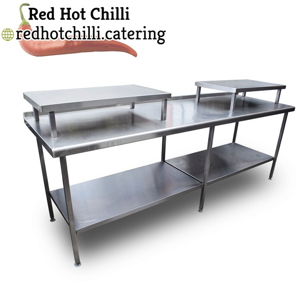 2.6m Stainless Steel Appliance Table
