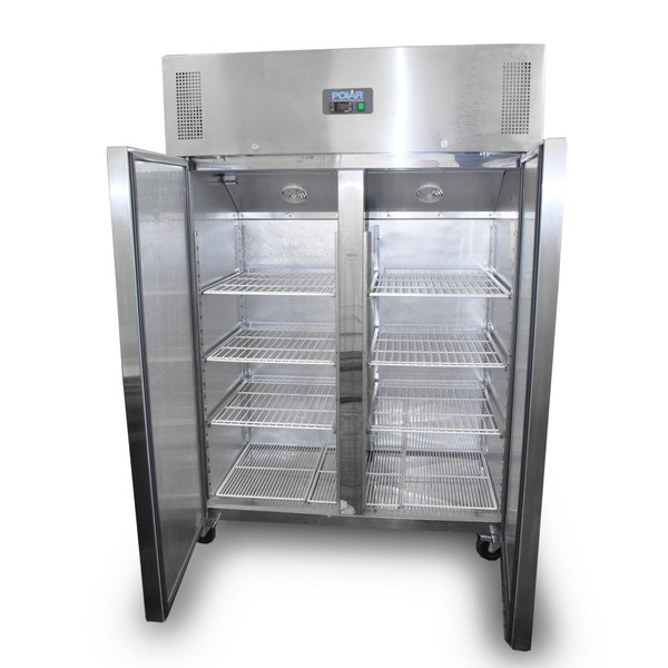 Used Polar Double Upright Fridge for sale