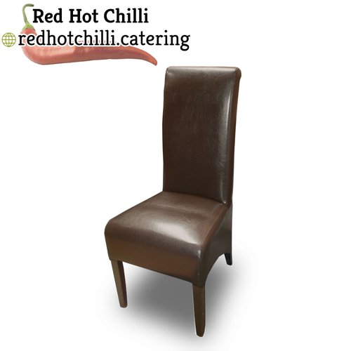 Faux leather restaurant chairs