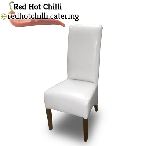 White leather dining chairs for sale