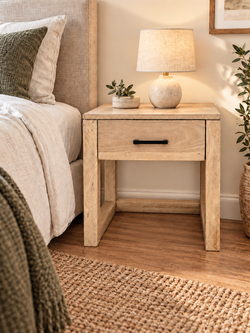 Mango Wood Bedside Tables