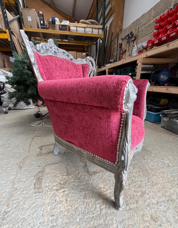 Second Hand Louis Throne Style Armchair Second Hand Louis Throne Style Armchair