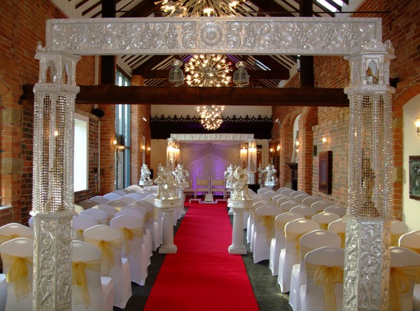 Used Pearl Crystal Mandap Used Pearl Crystal Mandap