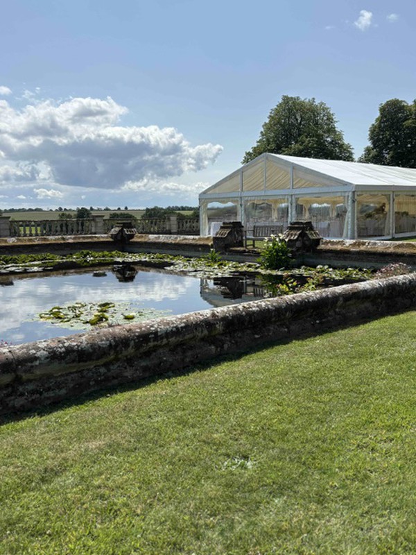 Clear span marquee for sale