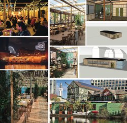 18m x 9m Timber Event Structure For Sale